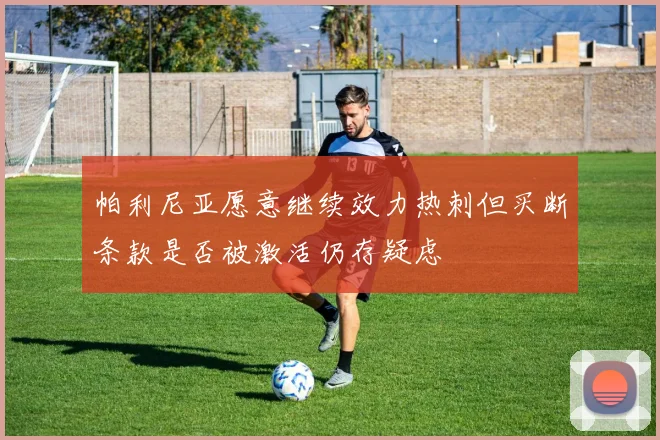 帕利尼亚愿意继续效力热刺但买断条款是否被激活仍存疑虑